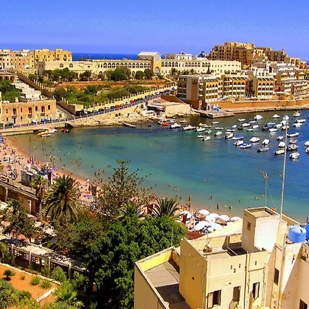 Modern Steps To St George's Bay * San Ġiljan